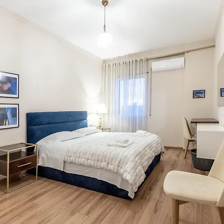 Ts Modern 1Br W Skyline City View - Central Tirana *